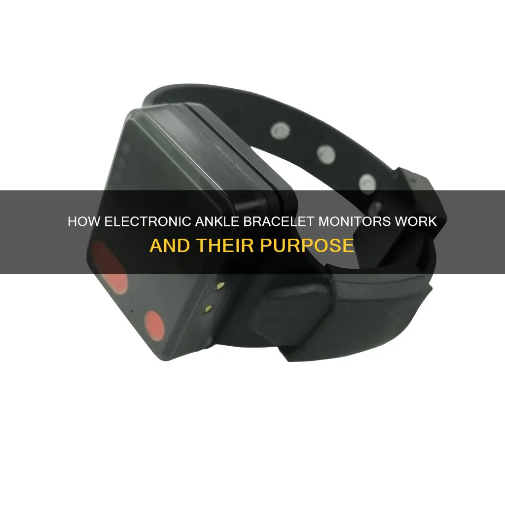 what is an electronic ankle bracelet monitor