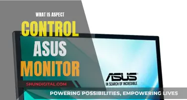 ASUS Monitor Aspect Control: Adjusting Display for Optimal Viewing