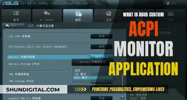 Understanding the ASUS ACPI Monitor Application