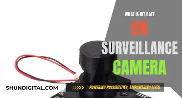 Understanding Surveillance Camera Bit Rate: A Comprehensive Guide