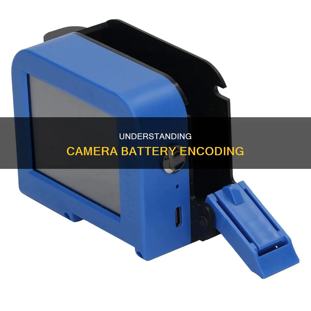 what is camera battery encoding