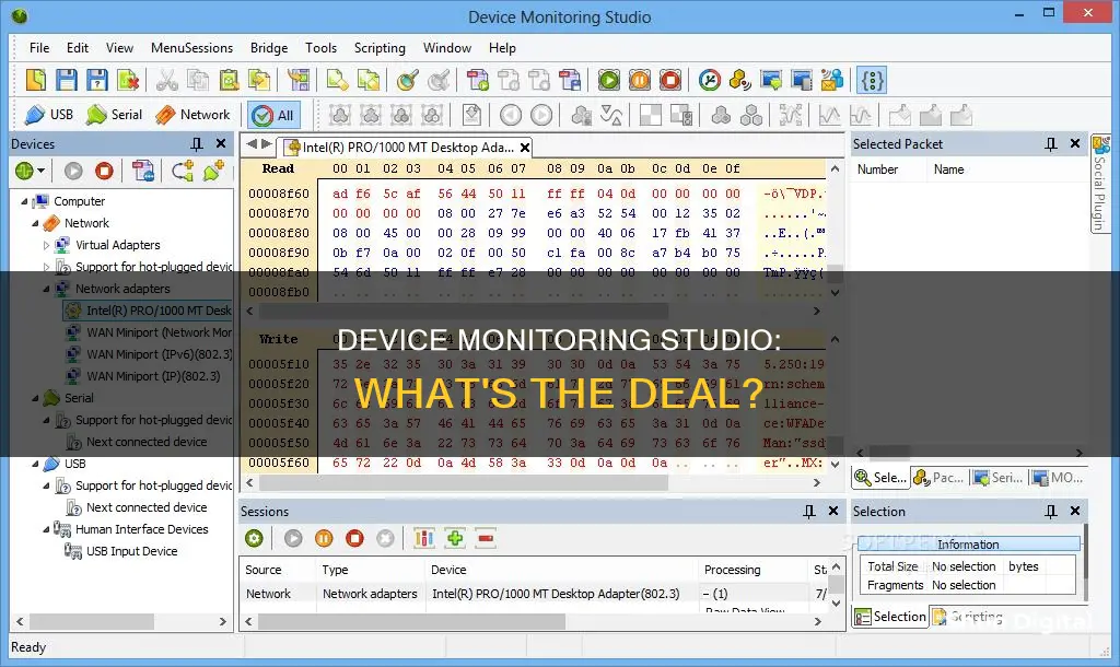 what is device monitoring studio