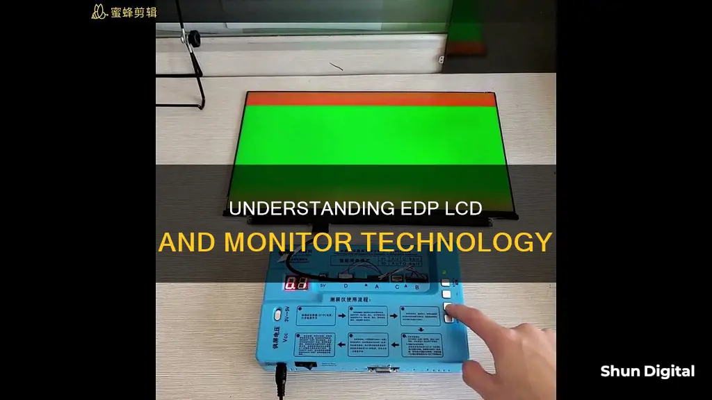 what is edp lcd or monitor