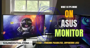 Understanding FPS Mode on Your ASUS Monitor