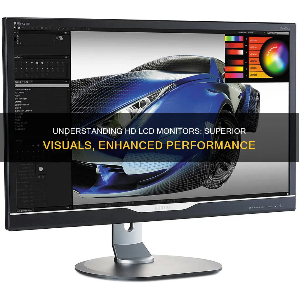 what is hd lcd monitor