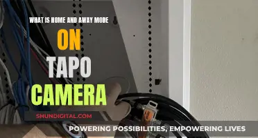 Understanding Tapo Camera's Home and Away Modes