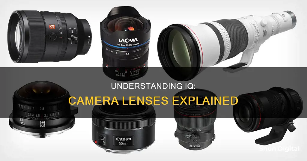 what is iq when talking about camera lenses