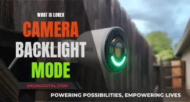 Understanding Lorex Camera's Backlight Mode