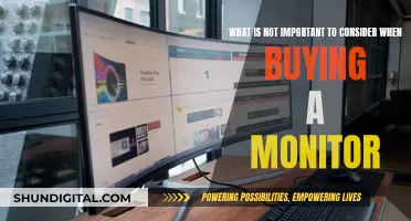 Monitor Buying: What You Can Ignore