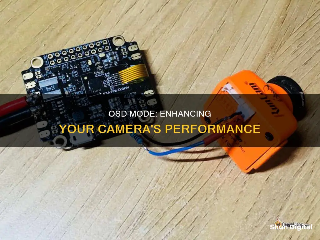 what is osd mode in camera