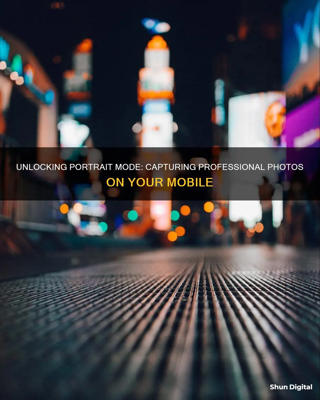 what is portrait mode in mobile camera