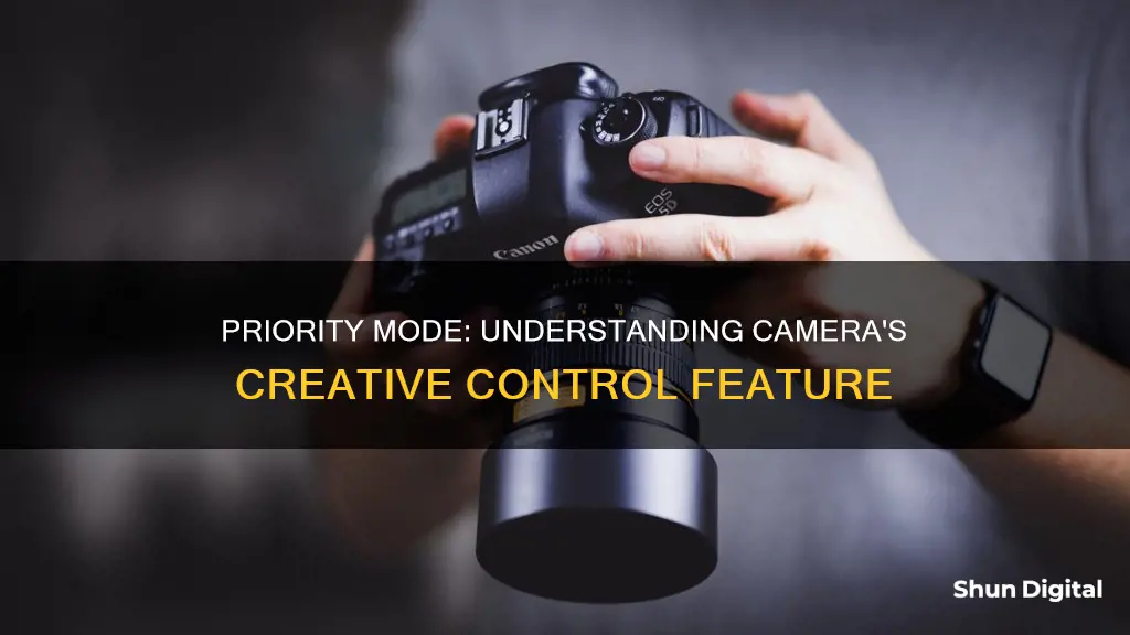 what is priority mode on a camera