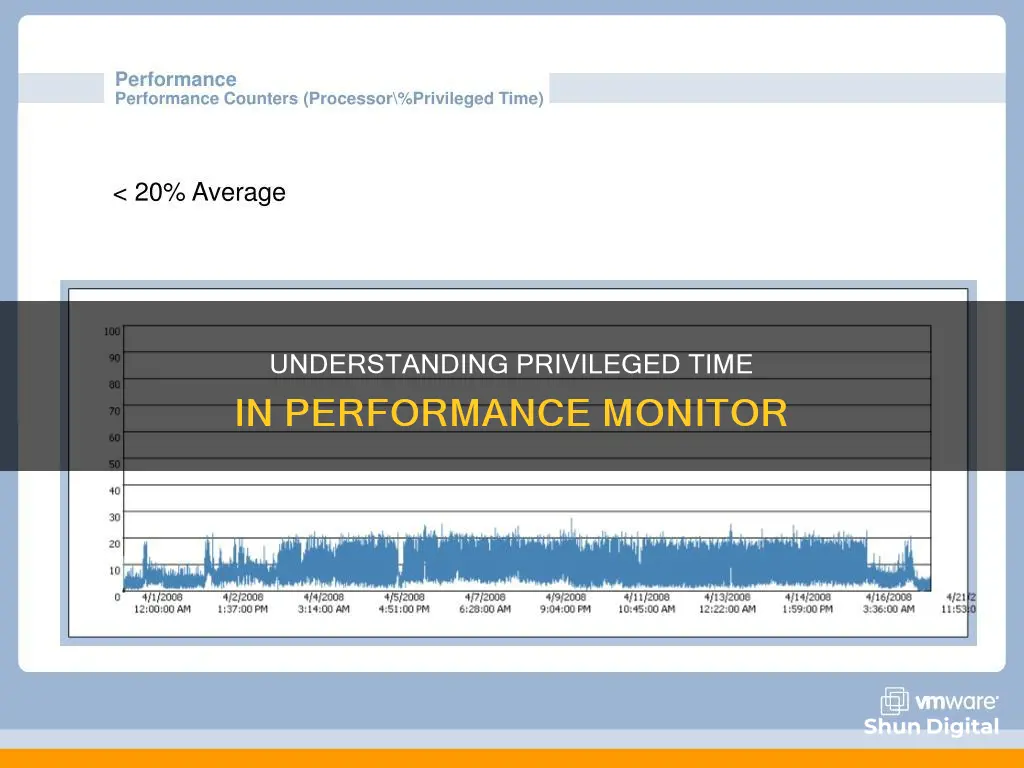 what is privileged time in performance monitor