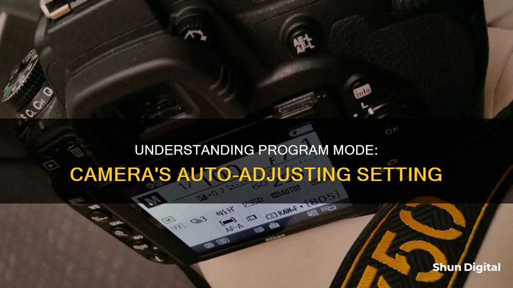 what is program mode on a camera