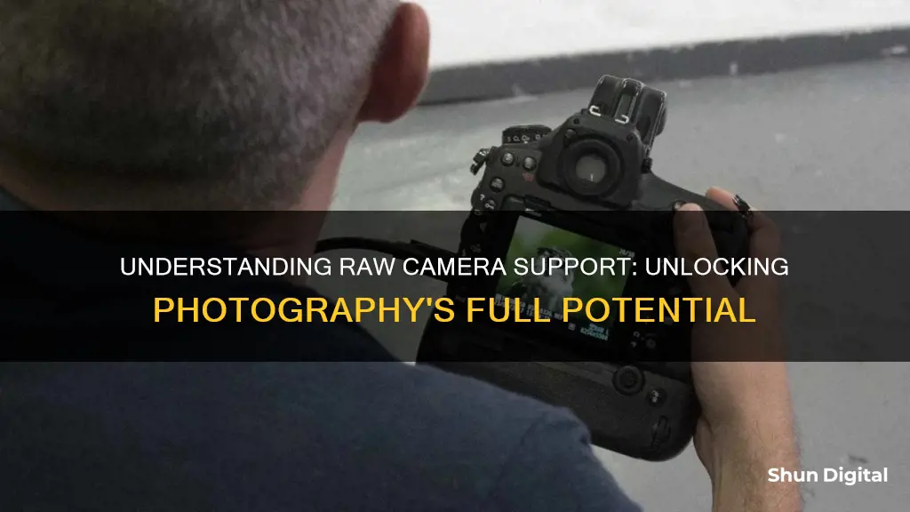 what is raw camera support