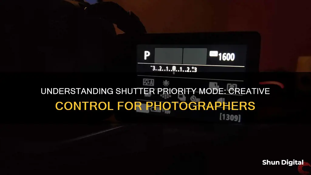 what is shutter priority mode on a camera