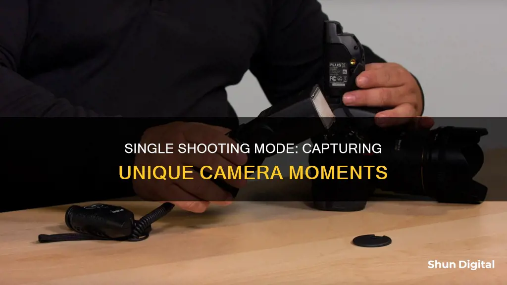 what is single shooting mode on a camera