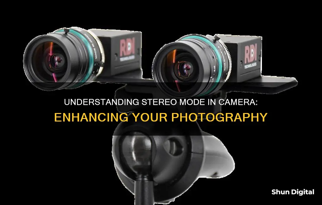 what is stereo mode in camera