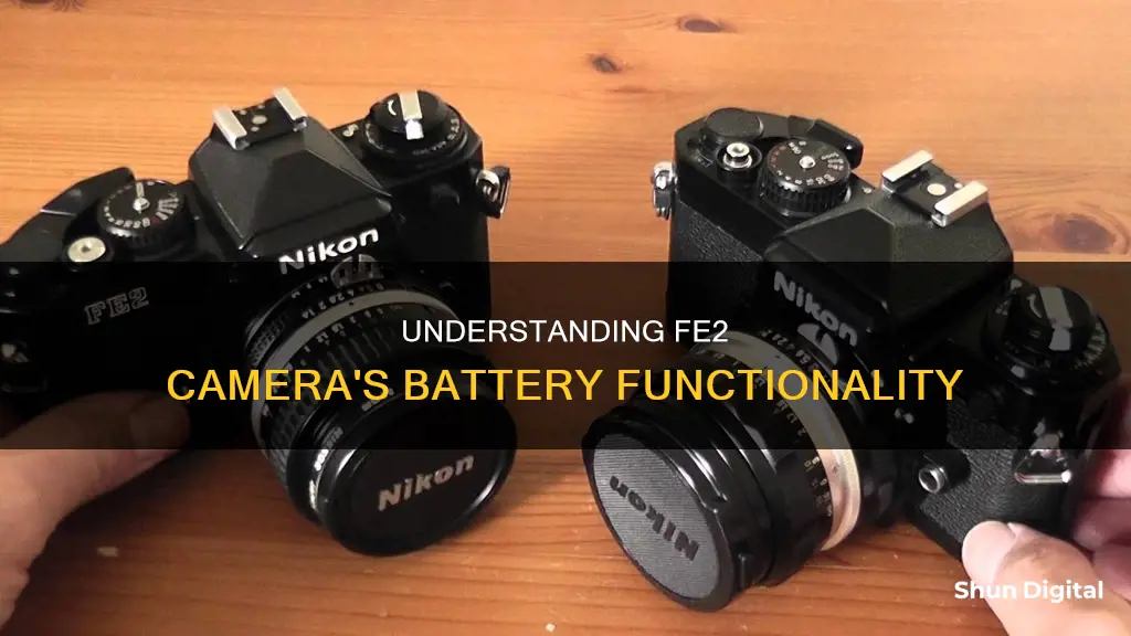 what is the battery for in an fe2 camera