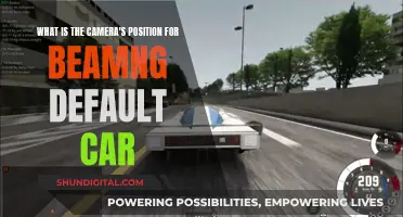 BeamNG Default Car: Camera Position Explored