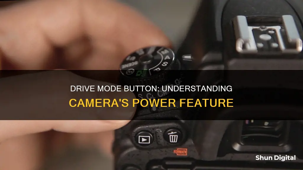 what is the drive mode button on a camera