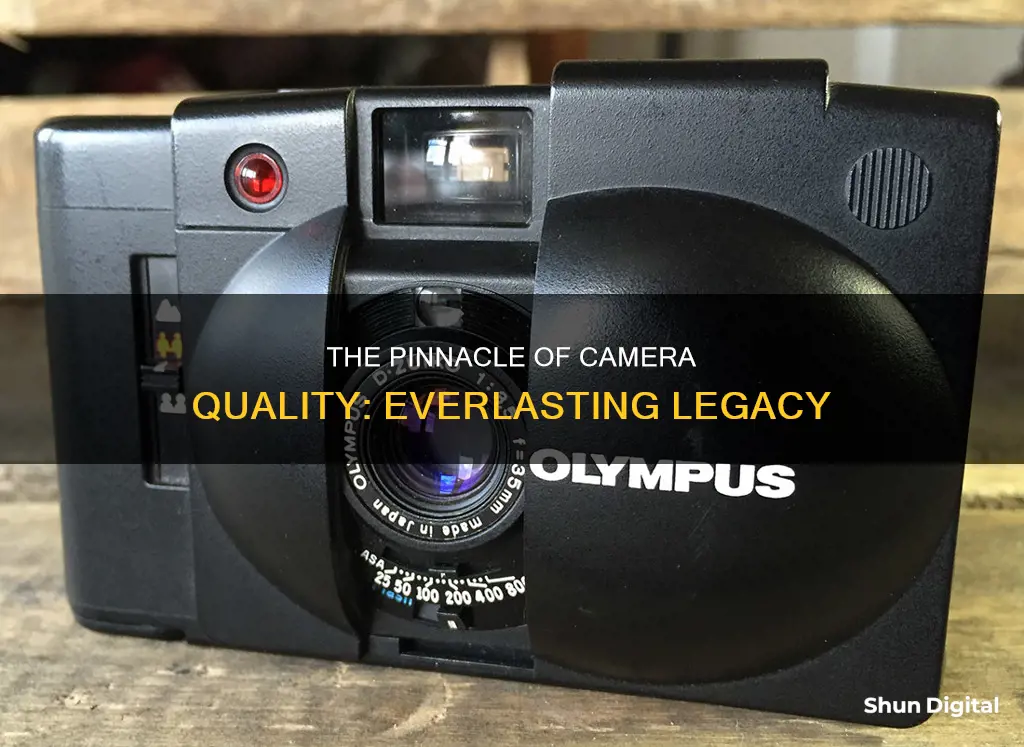 what is the highest quality camera ever made