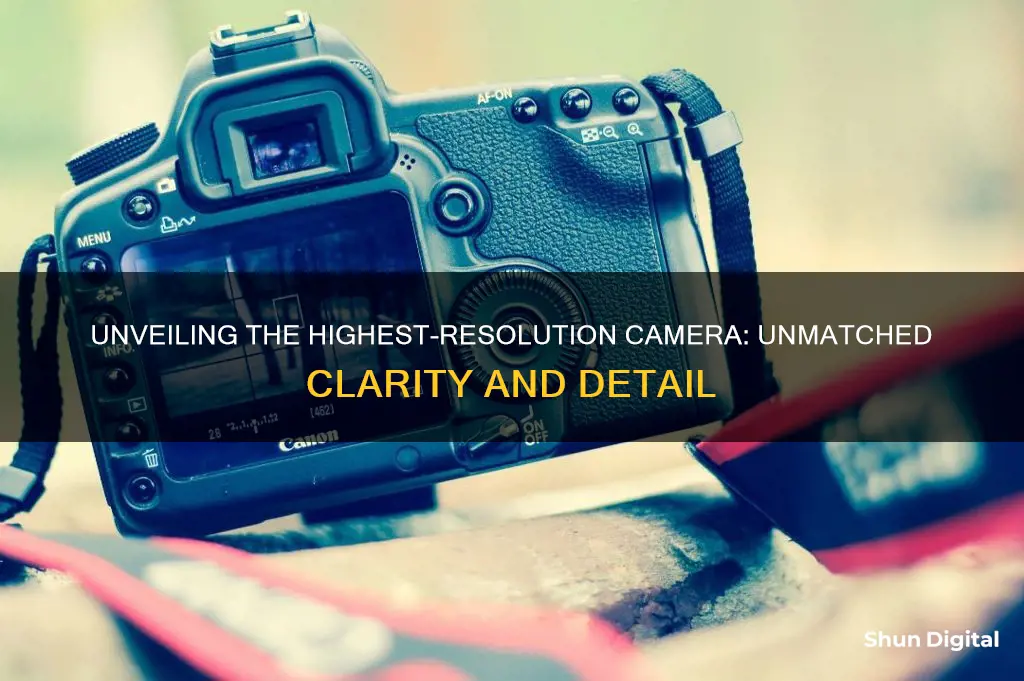 what is the highest resolution camera ever made