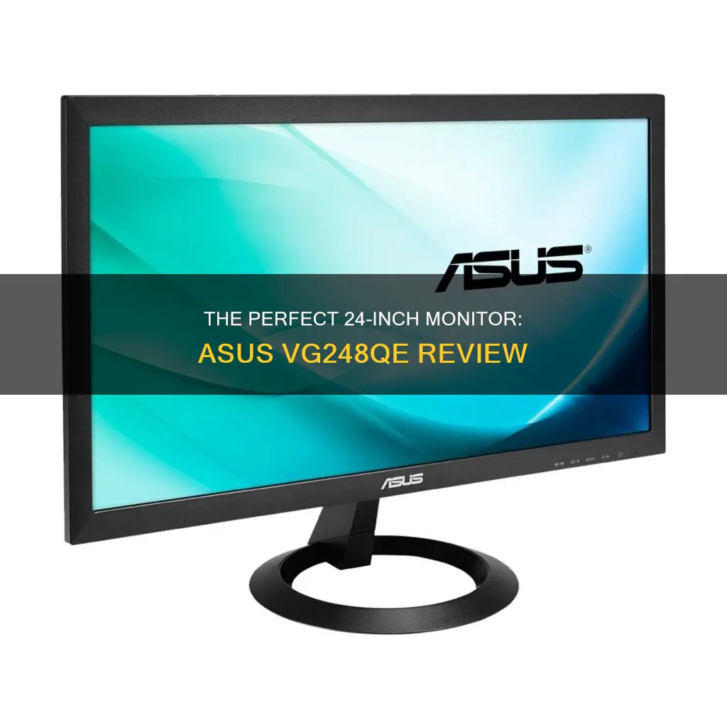 what is the monitor size of asus vg248qe 24