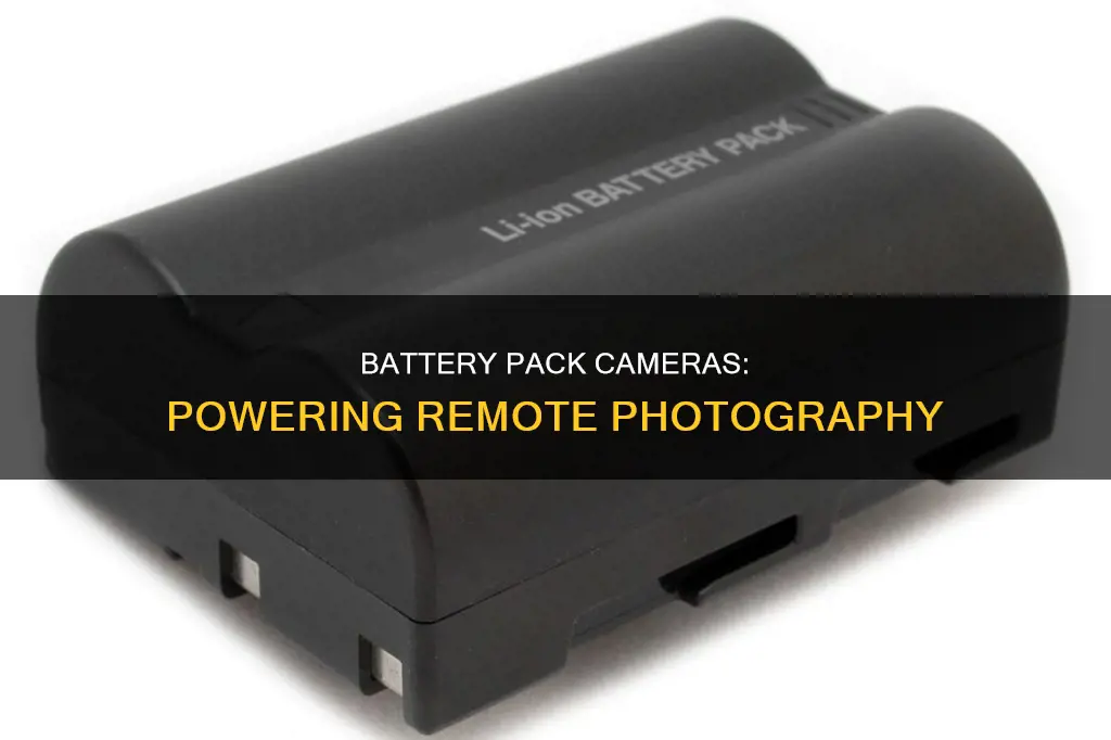 what is the purpose of a battery pack camera