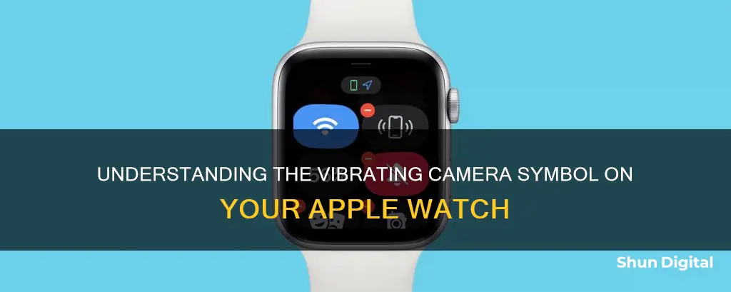 what is the vibrating camera symbol on apple watch