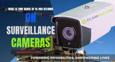 Surveillance Cameras: The Benefits of 15-900 Second Time Range