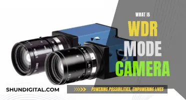 WDR Mode Camera: Capturing High-Quality Images in Contrasting Lighting