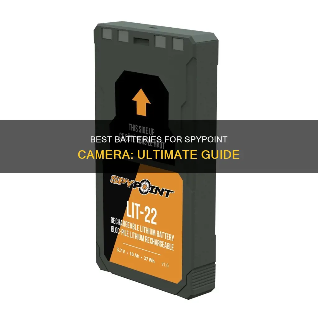 what kind of batteries for spypoint camera