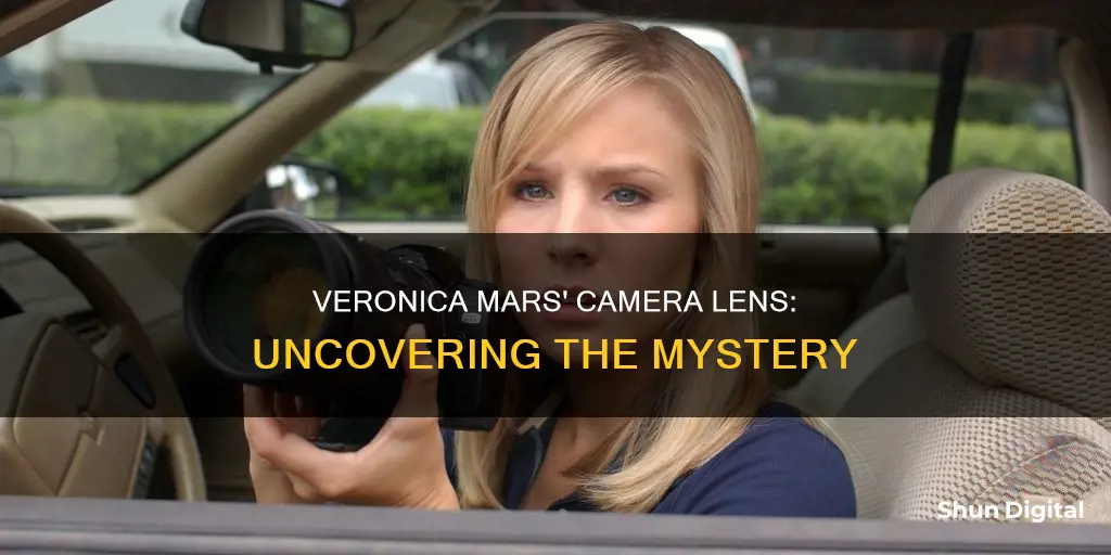 what kind of camera lense does veronica mars have