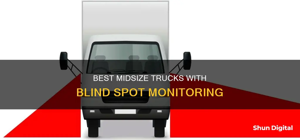 what midsize truck has blind spot monitoring