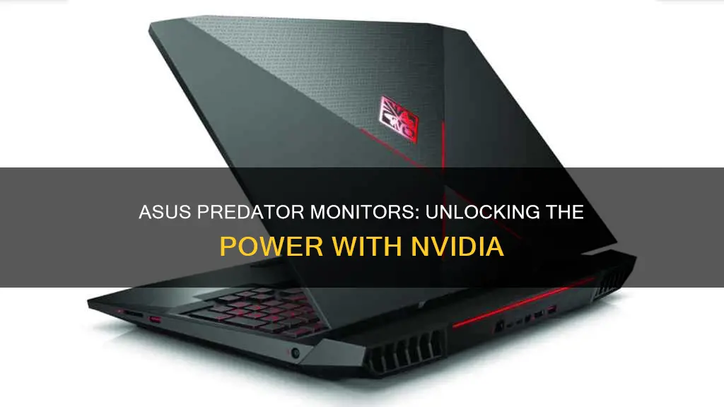 what nvidia for asus predator 34inch monitor