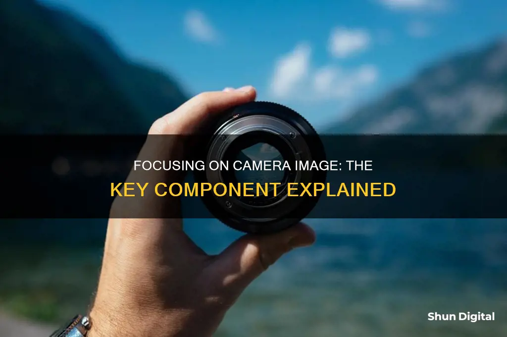 what part of the camera focuses the image