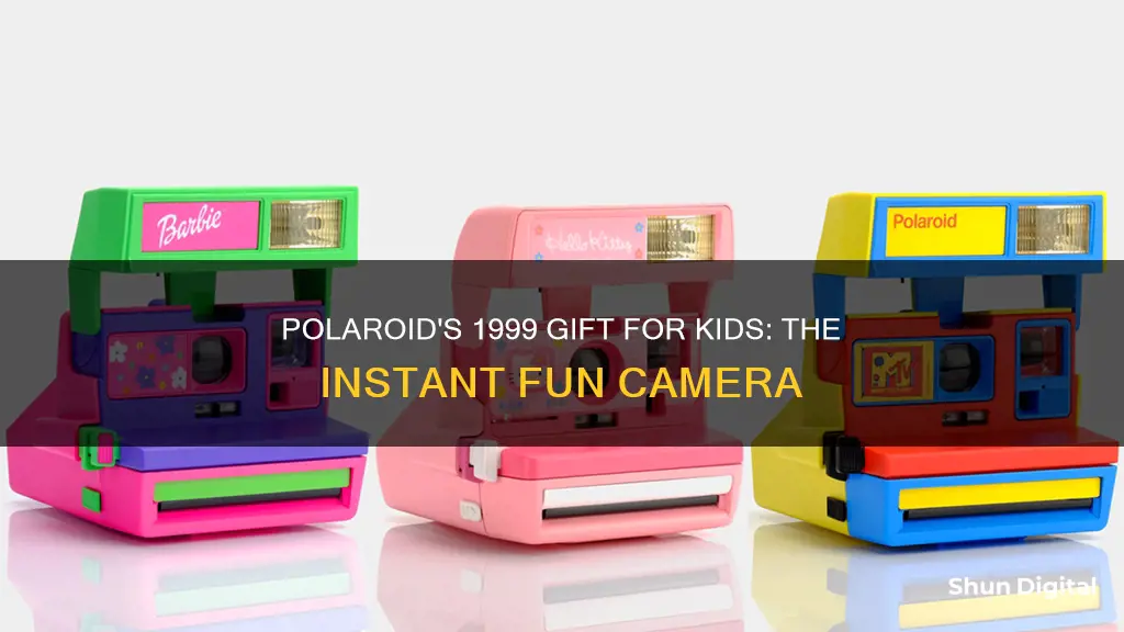 what polaroid camera was made for kids in 1999