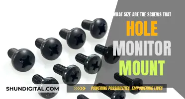 Monitor Mount Screw Sizes: What Fits Best?