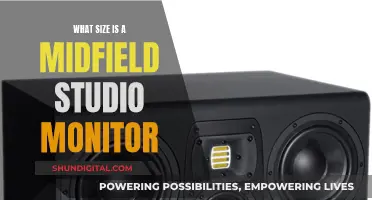 Midfield Monitor Size Specifications for Your Studio