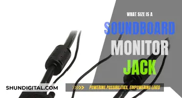 The Standard Soundboard Monitor Jack Size Explained