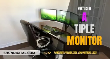 Triple Monitor Setups: Size and Configuration Guide