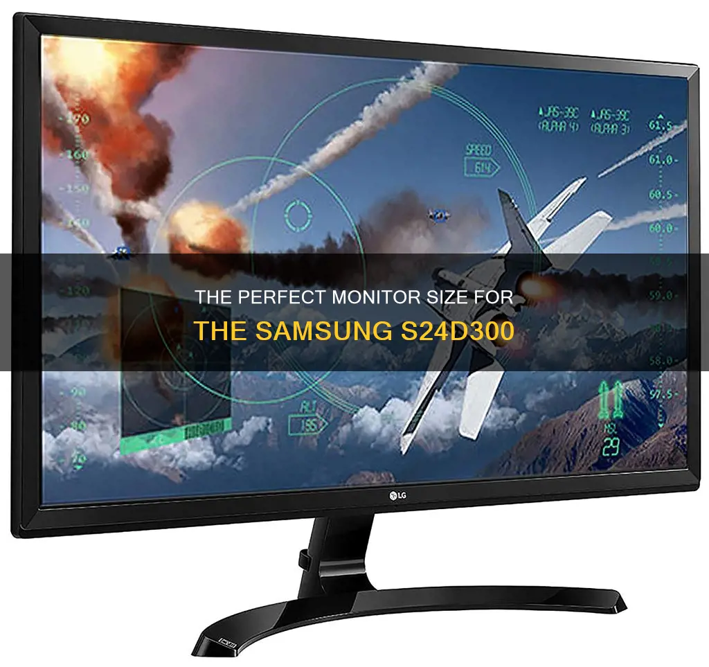 what size is monitor for s24d300