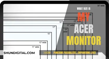 Acer Monitor Sizes: Understanding the Dimensions for Your Display