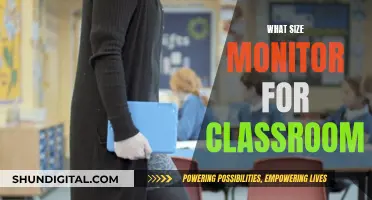 Choosing the Right Monitor Size for Classrooms