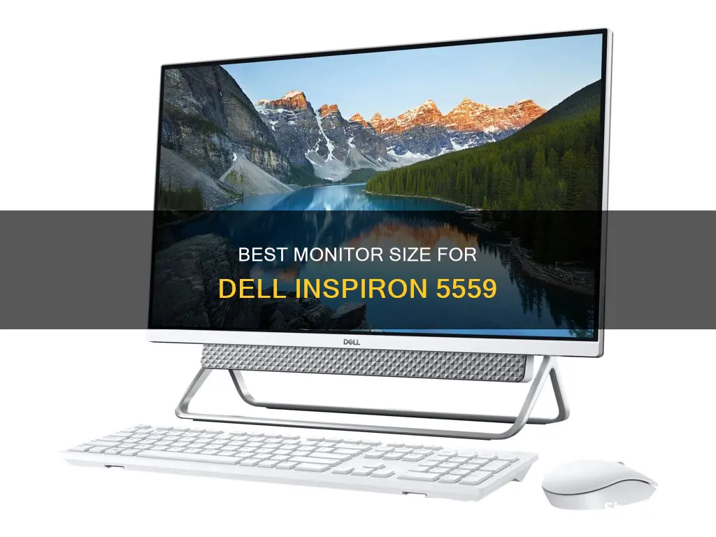 what size monitor for inspiron 5559