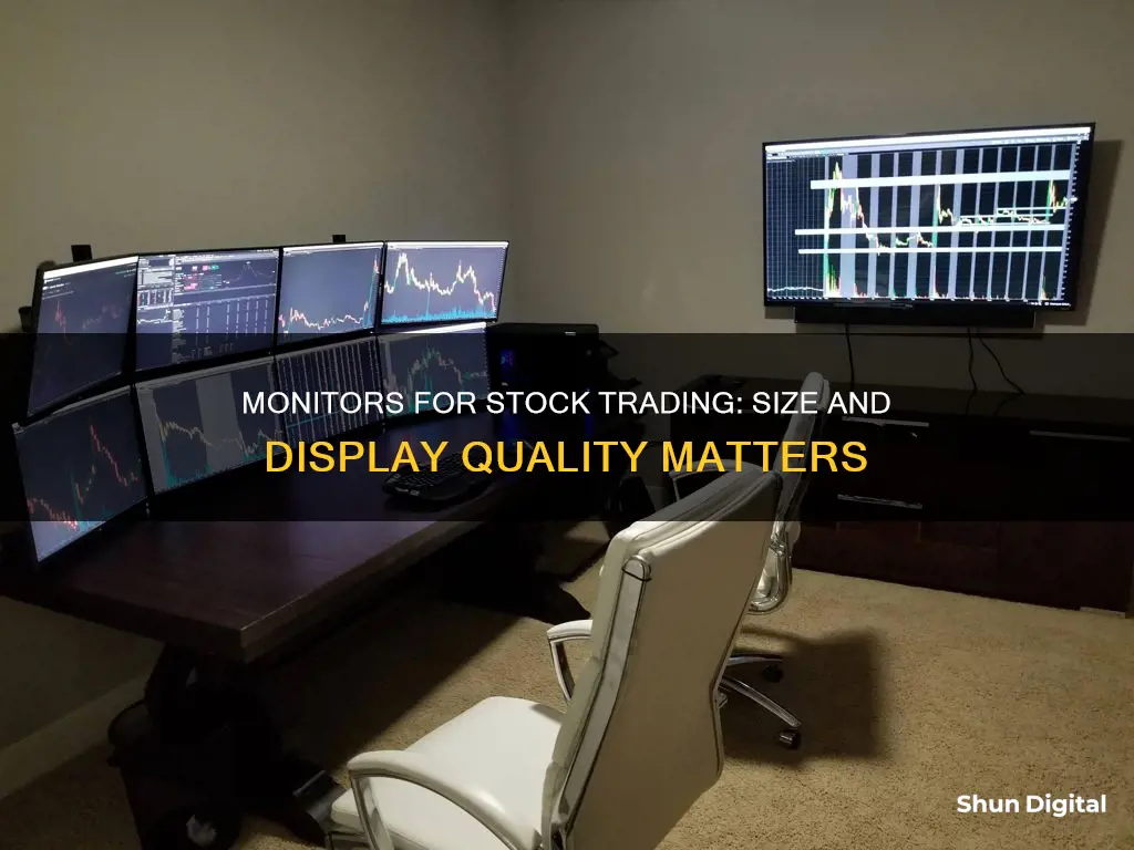 what size monitor for stock trading