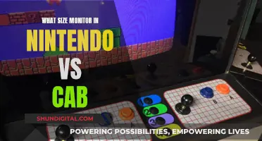 Biggest Battle: Nintendo vs. Cab Monitor Size Wars