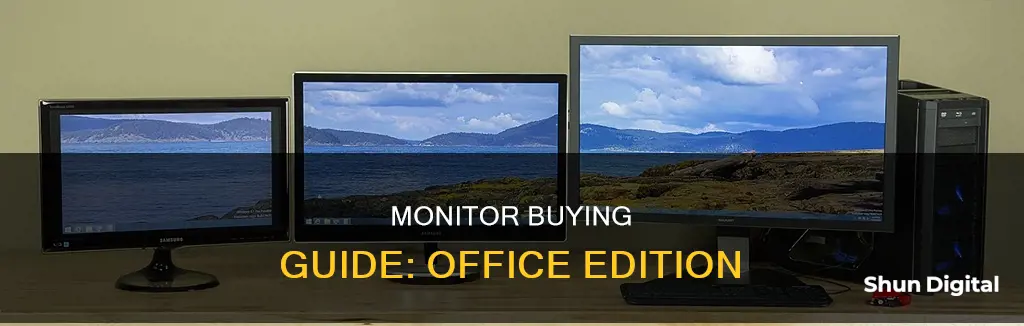 what size monitor to buy for office