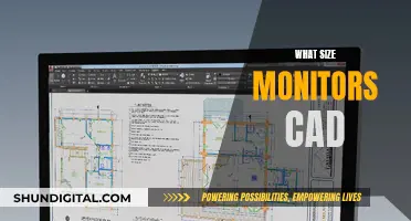 Monitors for CAD: Size Considerations for Optimal Design Work